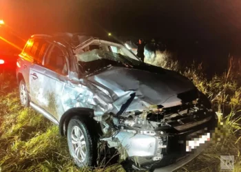 Под Челнами женщина пострадала при вылете внедорожника в кювет