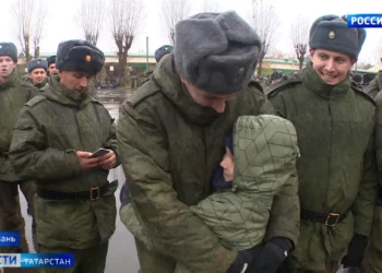 Из Танкового училища 1232-й мотострелковый полк мобилизованных отправился на следующий этап боевого слаживания