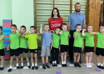 В Елабужском районе по нацпроекту дошкольники приступили к сдаче ГТО