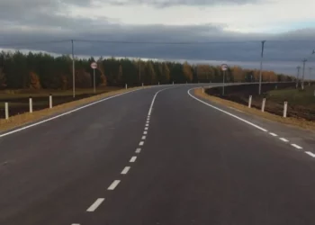 В Высокогорском районе по нацпроекту отремонтировали участок дороги Куркачи — Верхняя Ия