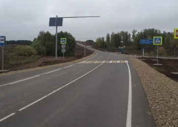В Татарстане по нацпроекту отремонтировали участок дороги Большая Атня – Чепчуги