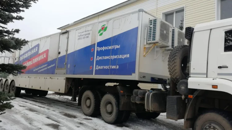 В Ютазинском районе по нацпроекту работает «Мобильная поликлиника»