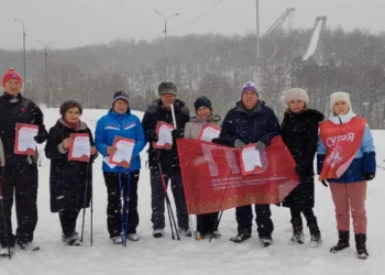 В Лениногорске по нацпроекту прошел второй этап ГТО среди людей почтенного возраста