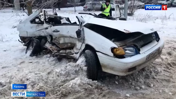 В Татарстане за сутки сразу несколько крупных аварий унесли жизни 4 человек