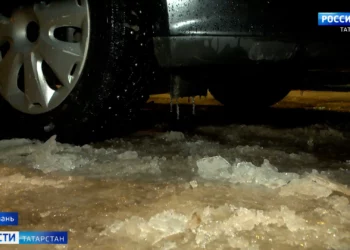 Татарстан сковал ледяной дождь: последствия стихии