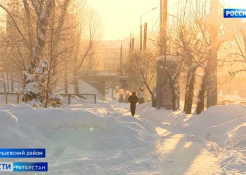 В Татарстане в ближайшие дни ожидаются январские морозы