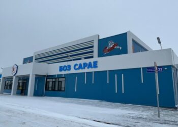 В Алексеевском районе по нацпроекту построили крытый каток