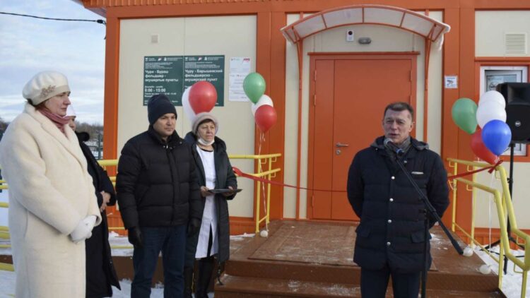 В селе Чуру-Барышево Апастовского района по нацпроекту открыли ФАП