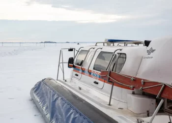 По маршруту Аракчино – Верхний Услон запустили судно на воздушной подушке