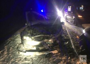 В Татарстане произошла массовая авария с шестью пострадавшими