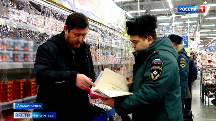 В Альметьевске прошел рейд по магазинам пиротехники