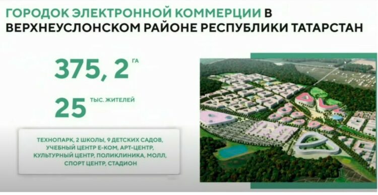 В Верхнеуслонском районе может появиться городок электронной коммерции на 25 тыс. жителей