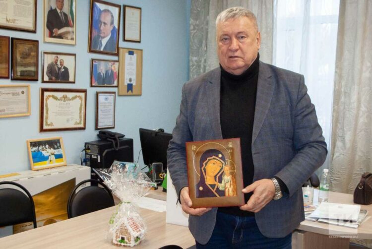 Строящемуся хоспису «Дом без боли» подарили Казанскую икону Божией Матери