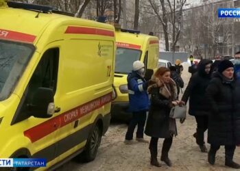 В Казани несколько школьников пострадали из-за петарды