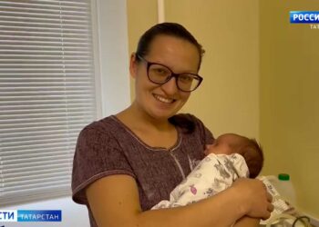 В Высокогорском районе сняли на видео оленя