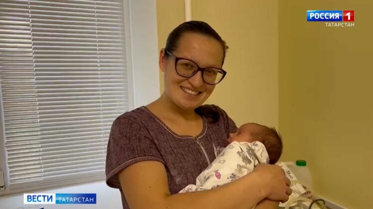 В Высокогорском районе сняли на видео оленя