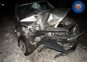 На трассе в Татарстане по вине пьяного водителя пострадали два человека
