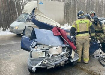В Татарстане после лобового столкновения скончался 20-летний водитель