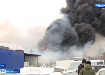 Крупный пожар на Архангельской принес многомиллионные убытки