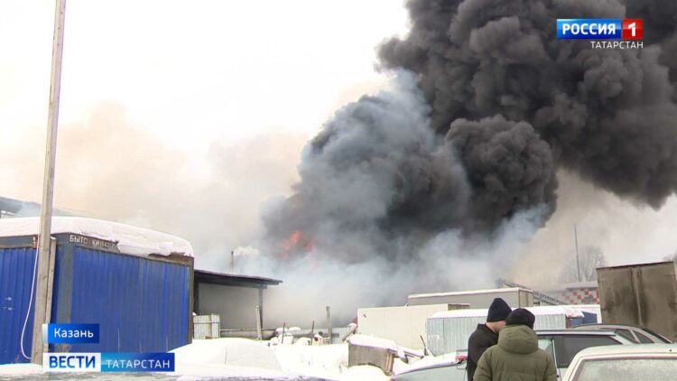 Крупный пожар на Архангельской принес многомиллионные убытки