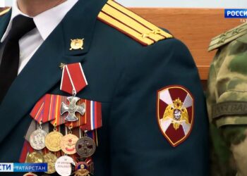 В Казани наградили бойцов Росгвардии, отличившихся в ходе спецоперации