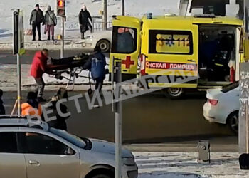 Мальчик, которого сегодня сбила на переходе машина, в реанимации