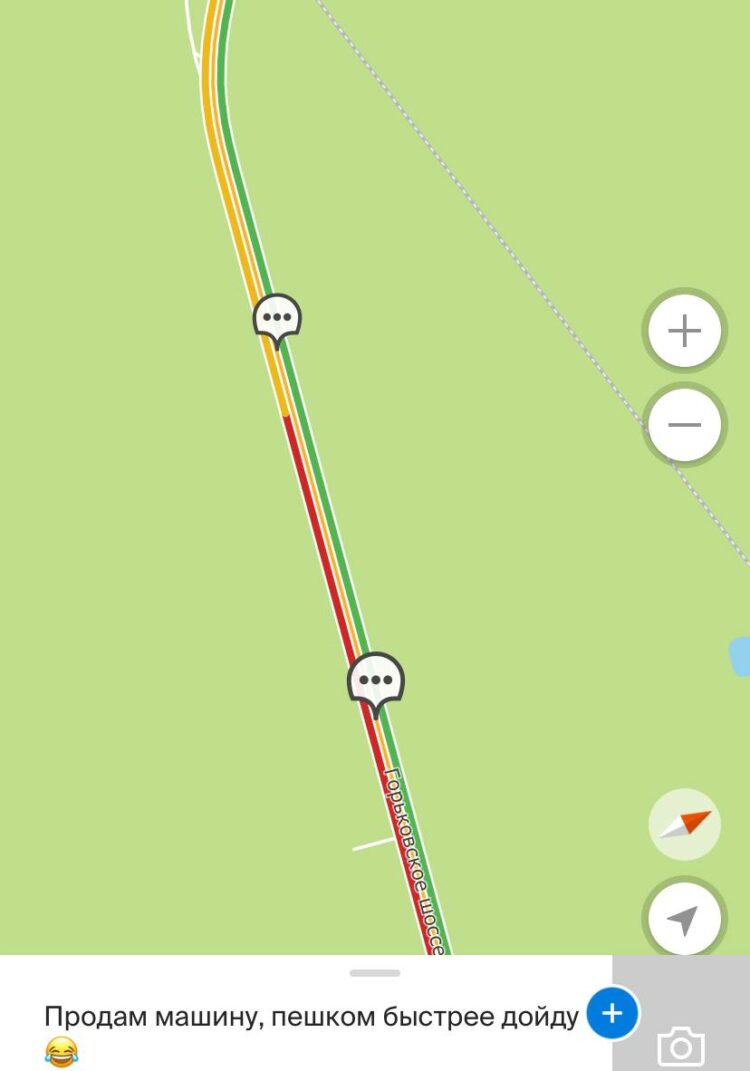В Казани у «Лебяжьего» образовалась пробка из-за празднования масленицы