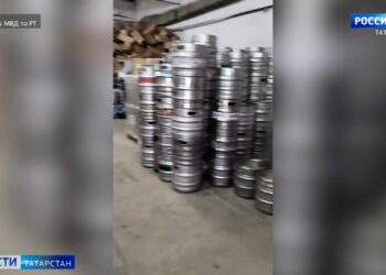 Полицейские Нижнекамска накрыли склад с нелегальным алкоголем и контрафактным табаком