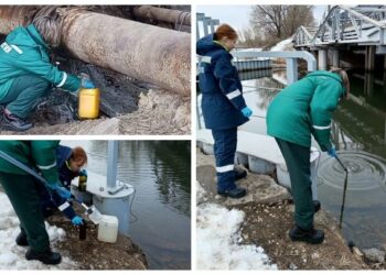 В Казани в озеро Средний Кабан экологи обнаружили сброс сточных вод