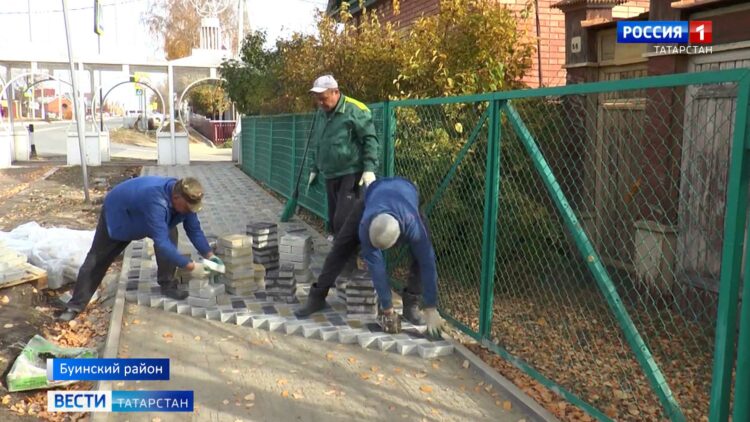 Буинцы направили средства самообложения на тротуары и дороги