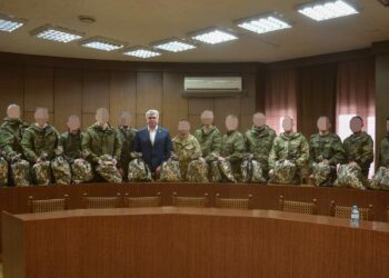 Наиль Магдеев встретился с бойцами, приехавшими в отпуск из зоны спецоперации