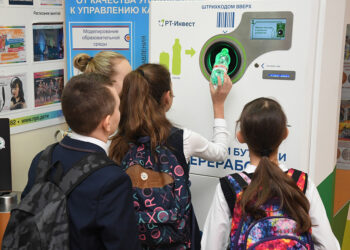 Школьники Казани собрали более 15 тонн вторсырья за 2 года