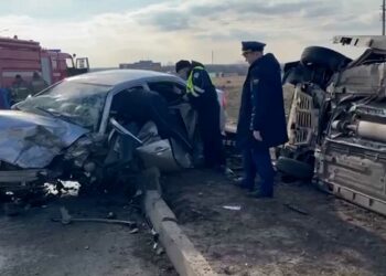 В Татарстане в столкновении двух иномарок пострадал ребенок