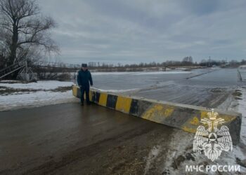 В Новошешминском районе подтопило низководный мост