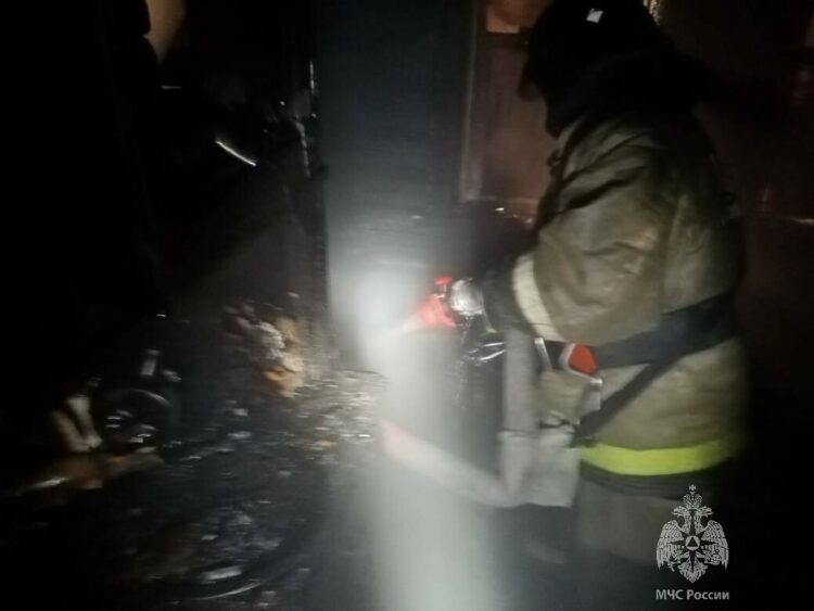 Пожилой мужчина погиб на пожаре в Тетюшах