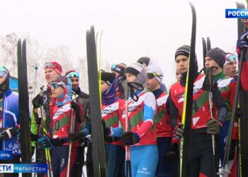 Президент Федерации лыжных гонок России Елена Вяльбе приняла участие в открытии комплекса «Мирный»