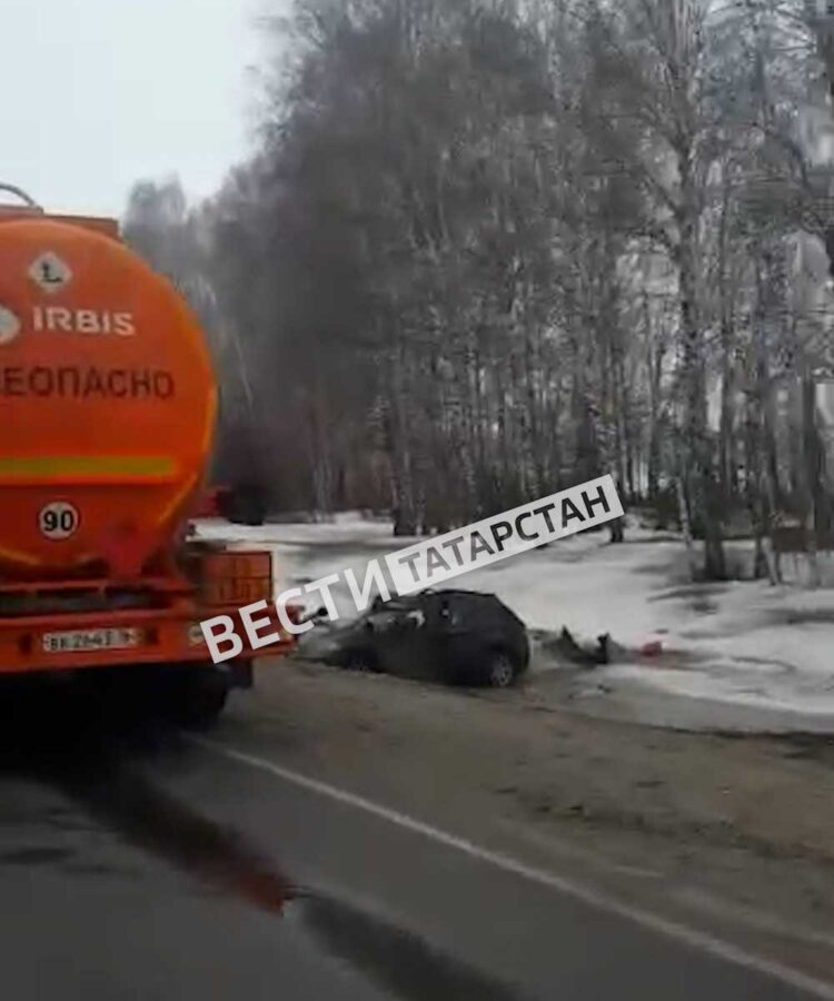 В Высокогорском районе в ДТП с бензовозом погибла пенсионерка