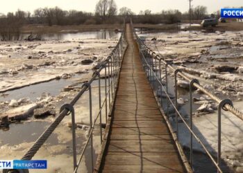 В Татарстане на реках Свияга, Шошма и Меша продолжает прибывать вода