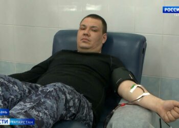 Мы помогаем людям: сотрудники Росгвардии стали донорами крови