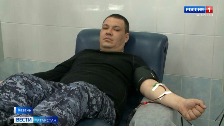 Мы помогаем людям: сотрудники Росгвардии стали донорами крови