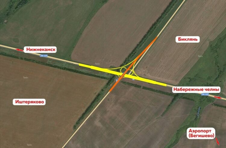 На трассе Челны — Нижнекамск построят развязку и расширят мост