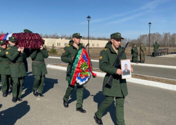 В Пестречинском районе проводили в последний путь двух бойцов СВО