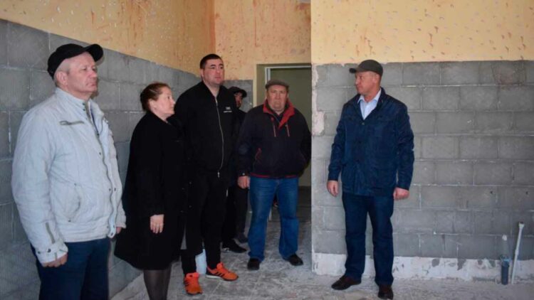 В Юхмачинской участковой больнице Базарно-Матакской ЦРБ по нацпроекту проводится капремонт