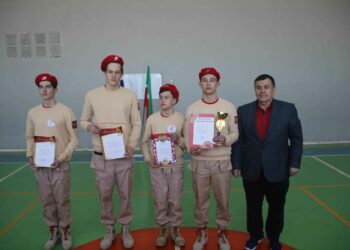 В Муслюмовском районе по нацпроекту провели военно-спортивную игру