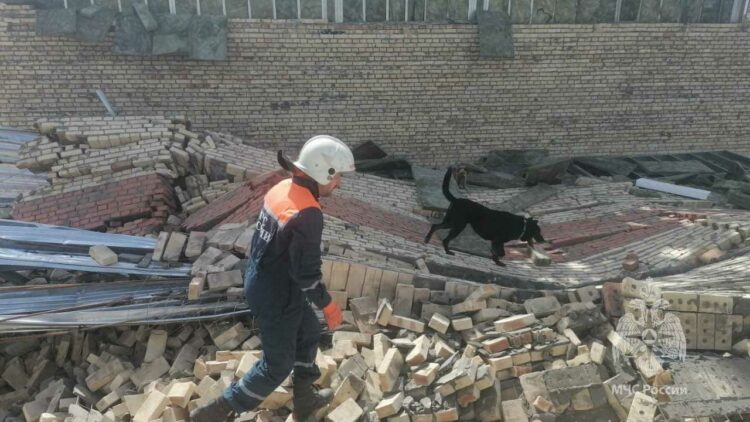 В Куюках ведут поиски людей, которые могли оказаться под завалами дома