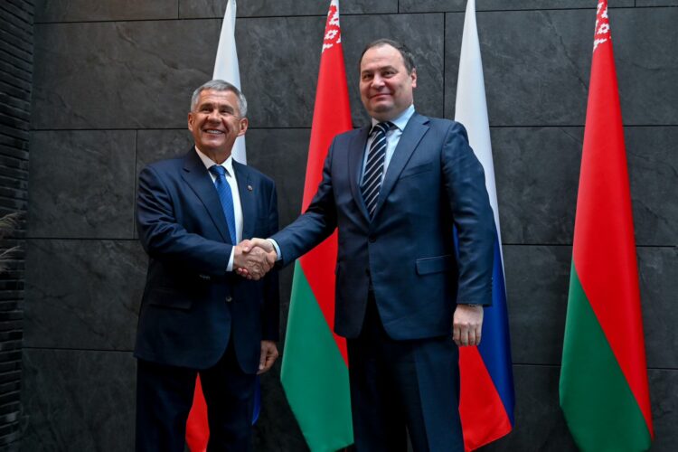 Минниханов встретился с премьер-министром Республики Беларусь