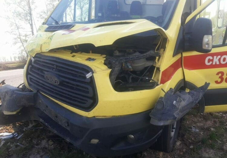 В Лаишевском районе три человека пострадали в аварии со скорой