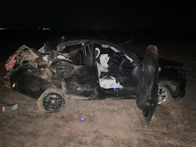 Жителя Татарстана на скрости в 140 км/ч откинуло в кювет