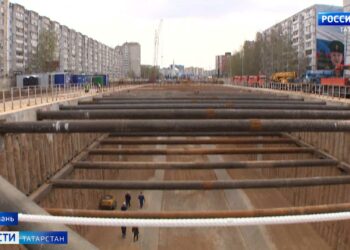 В Казани закончили проходку тоннеля метро от станции «Зилант» до станции «Академическая»