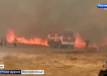 «Около нас уже столько домов сгорело»: несколько крупных пожаров за неделю в Татарстане